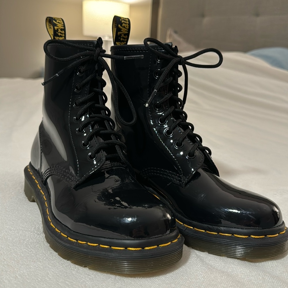 Doc Martens Patent Leather Boot